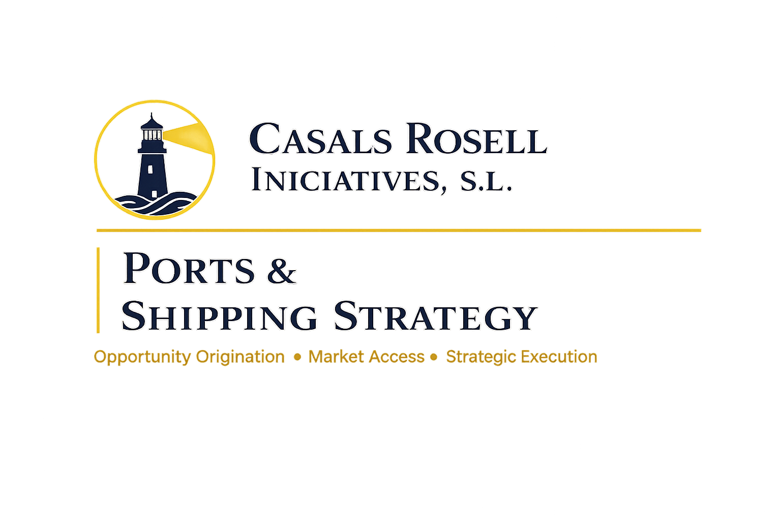 Casals Rosell Initiatives, S.L. - Ports & Shipping Strategy